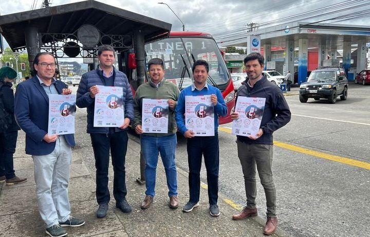 Lanzan aplicación para conocer los tiempos de espera en el transporte público valdiviano