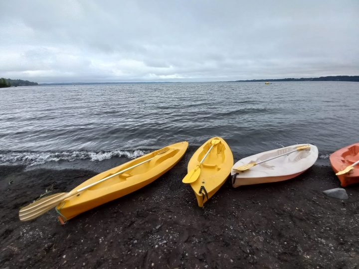 El pasado viernes fue habilitada para el baño, playa de Mantilhue