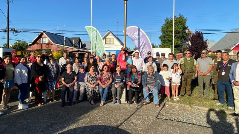 Familias de Elvira Werner cuentan desde hoy con alarmas comunitarias