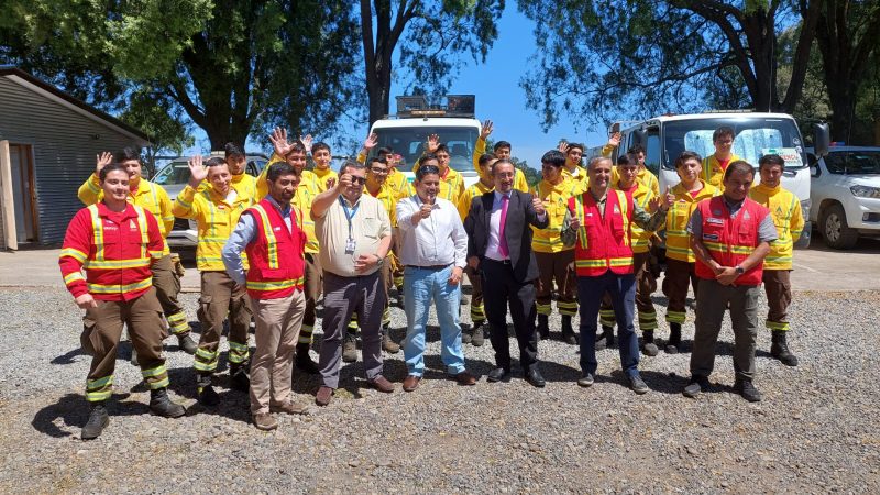 Realizan visita y recorrido en brigadas forestales de La Unión