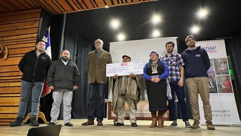 INDAP entrega capital de trabajo a pequeños agricultores Indígenas de las comunas de Paillaco y Los Lagos  