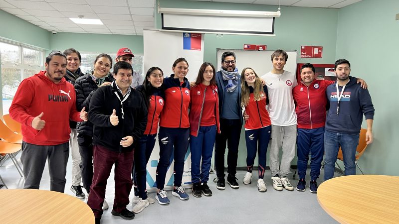 Promesas Chile beca a 5 deportistas en Los Ríos