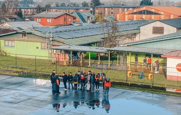 Inauguran planta fotovoltaica en Liceo de Valdivia